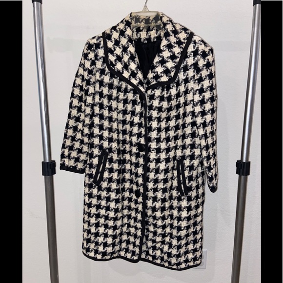 1950’s Vintage Betty Rose Houndstooth Jacket - Picture 1 of 6